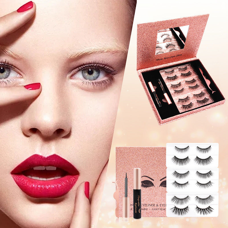 No Glue Waterproof Magnetic Lashes Eyeliner Magnetic Kit No Glue Waterproof Magnetic Lashes Eyeliner Magnetic Kit